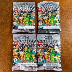 Lego - minifigures bags 71027 - 4 bags